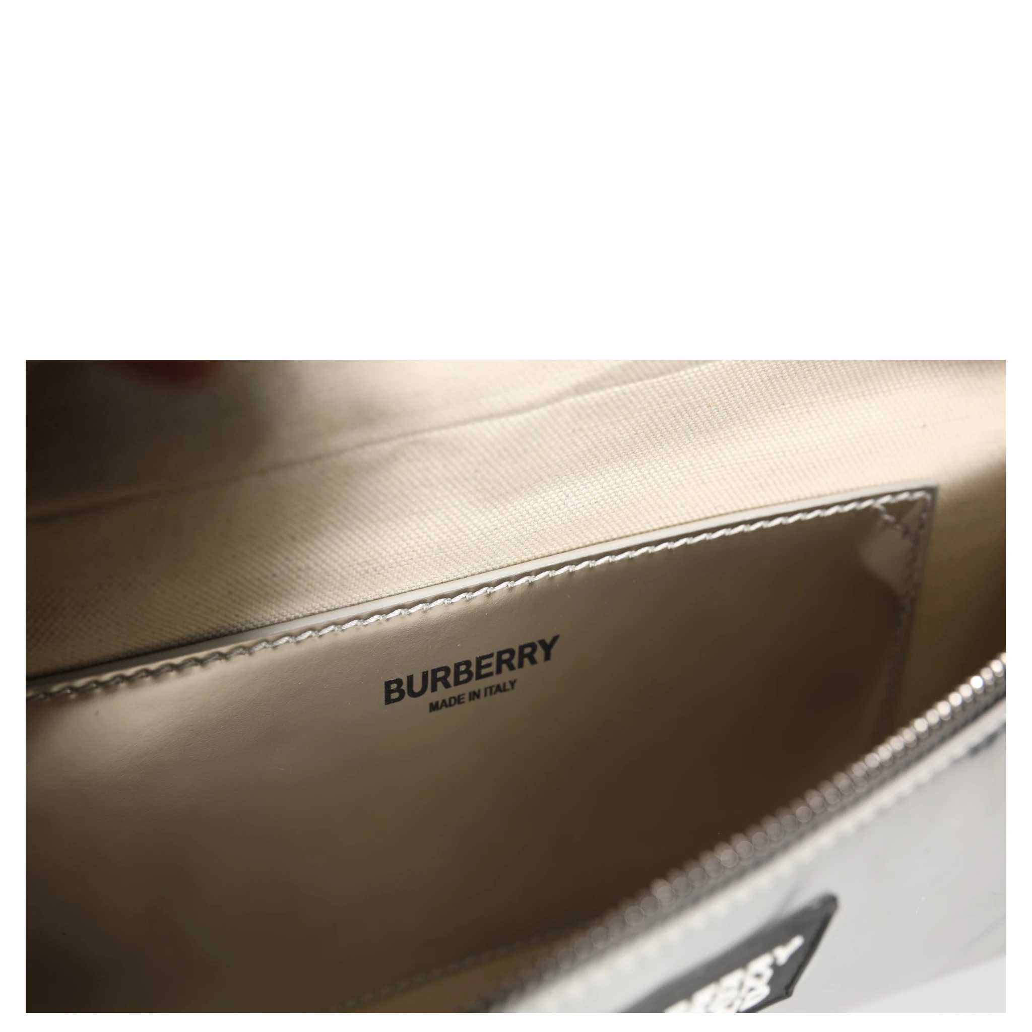 Belt bag Silver in Synthetic