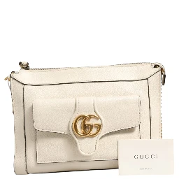 Arli Small Crossbody Bag White Leather