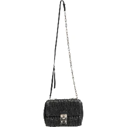 Confidential Matelasse Leather Flap Shoulder Bag