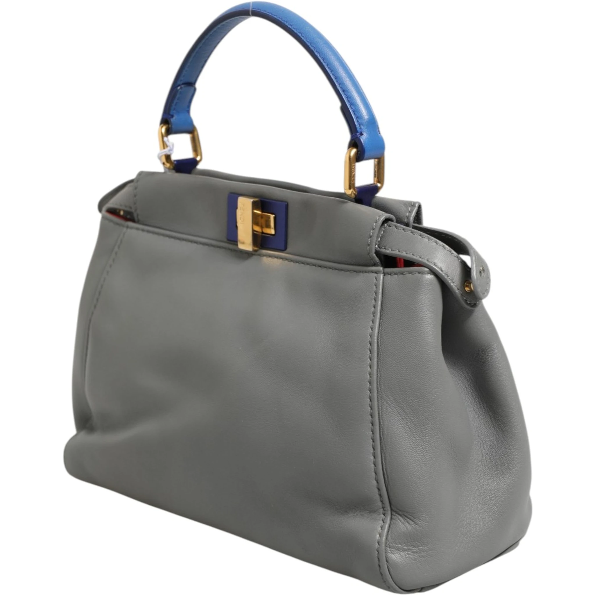 Mini Peekaboo Blue Grey