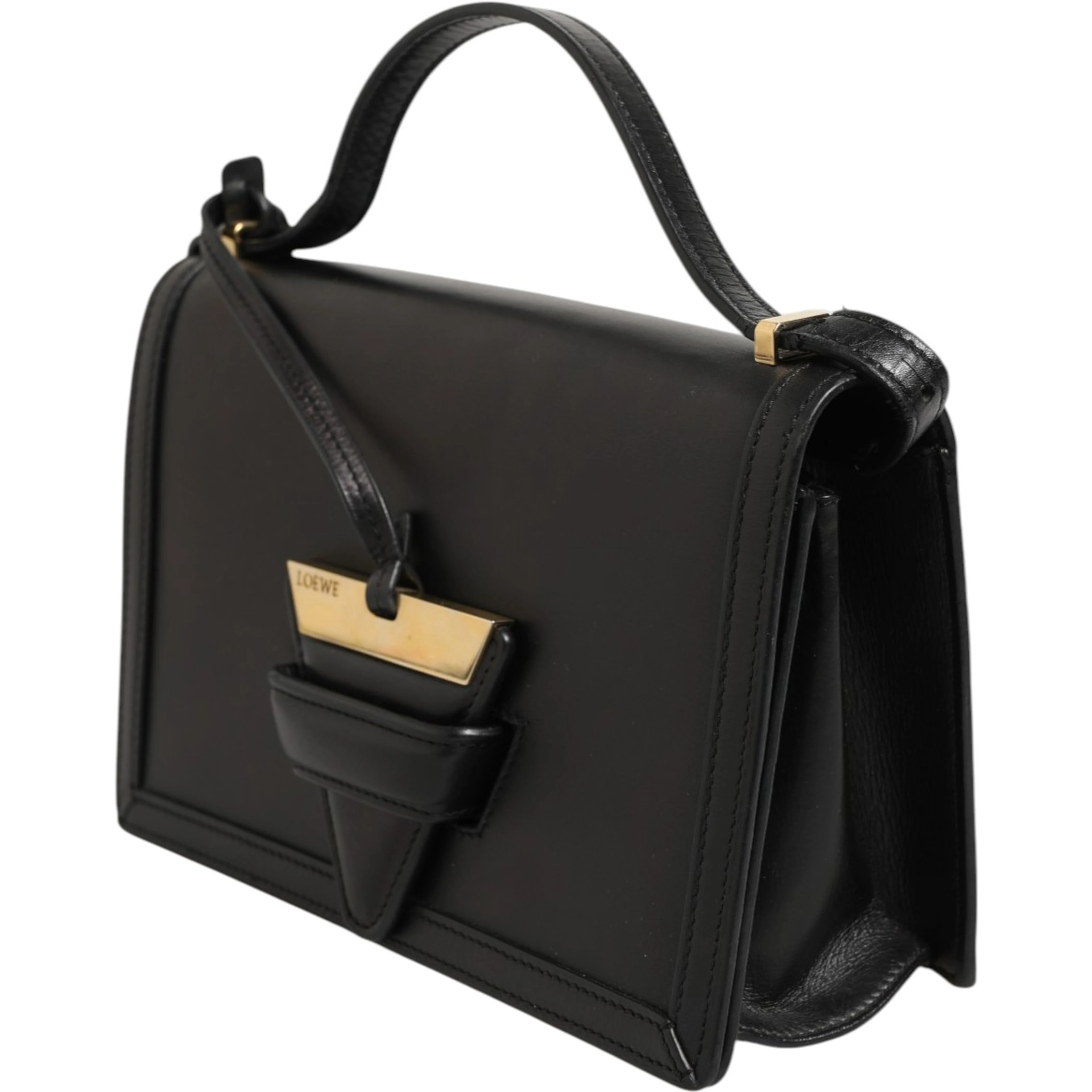 Barcelona Medium Leather Shoulder Bag
