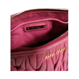 Matelassé Leather Shoulder Bag