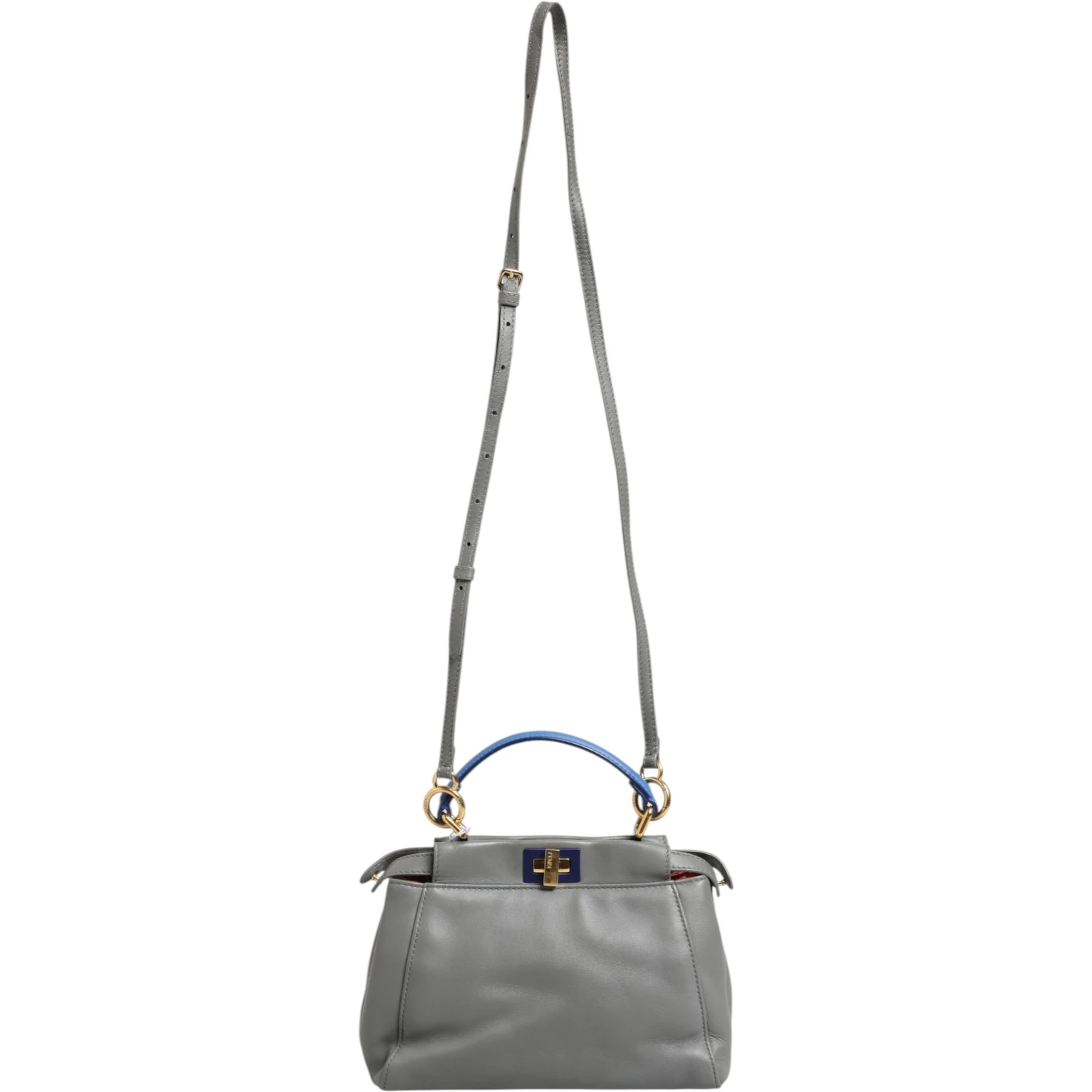 Mini Peekaboo Blue Grey