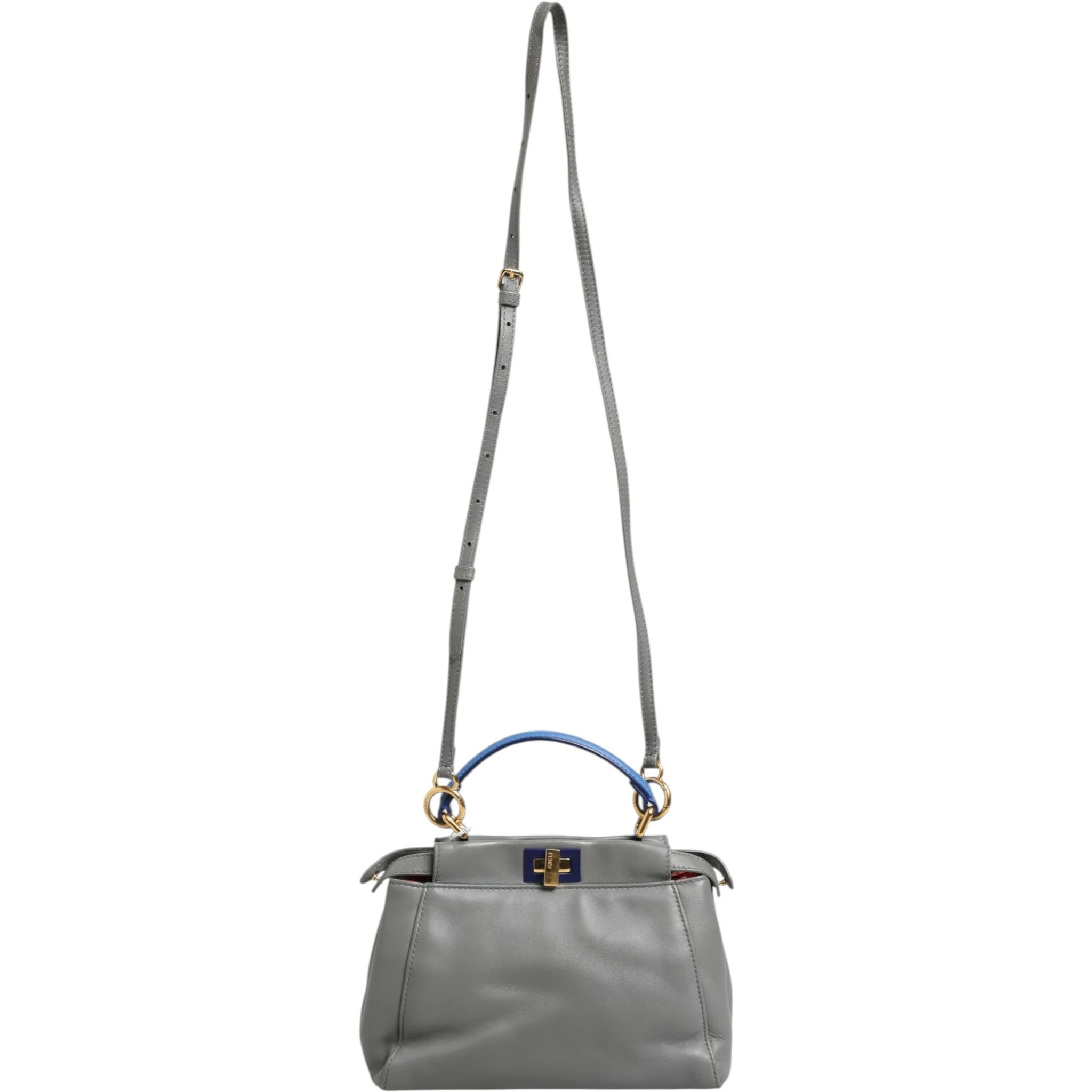 Mini Peekaboo Blue Grey