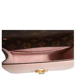 Pink Vernis and Monogram Canvas Cherrywood BB Shoulder Bag