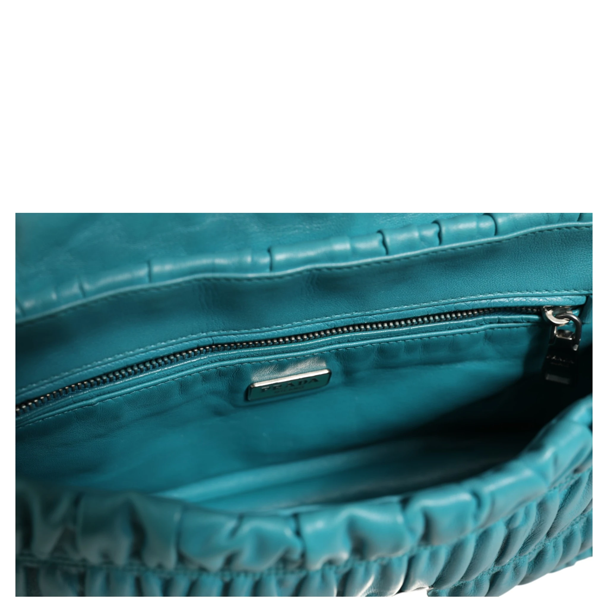 Nappa Gaufre Flap Bag