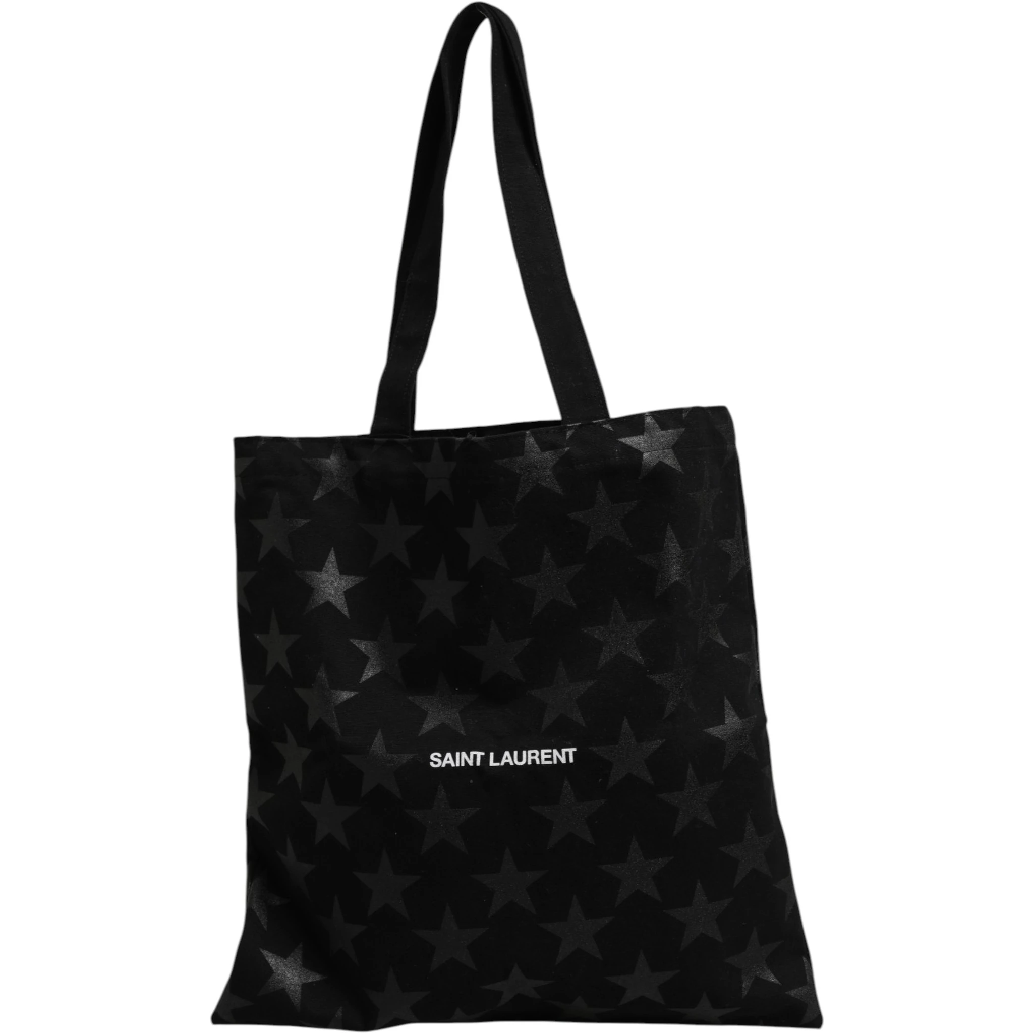 Rive Droite Black Tote Bag With Star Print Tote bag