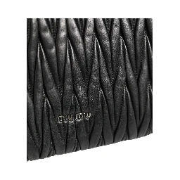 Confidential Matelasse Leather Flap Shoulder Bag