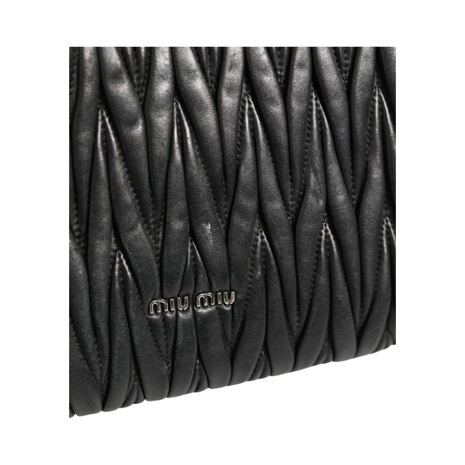 Confidential Matelasse Leather Flap Shoulder Bag