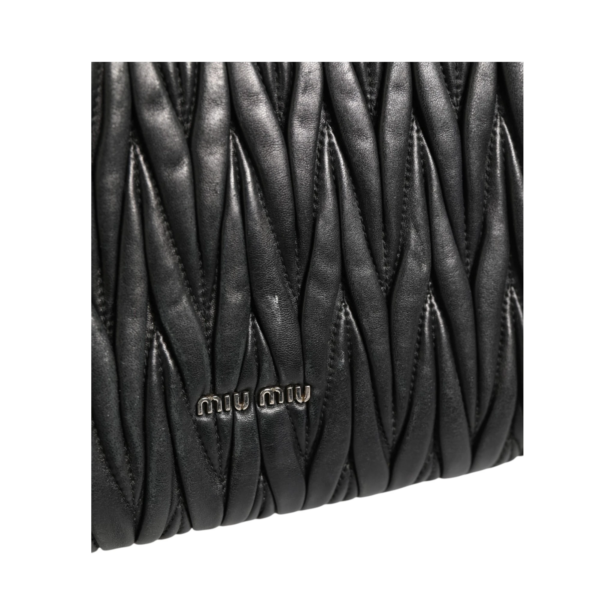 Confidential Matelasse Leather Flap Shoulder Bag