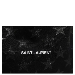 Rive Droite Black Tote Bag With Star Print Tote bag