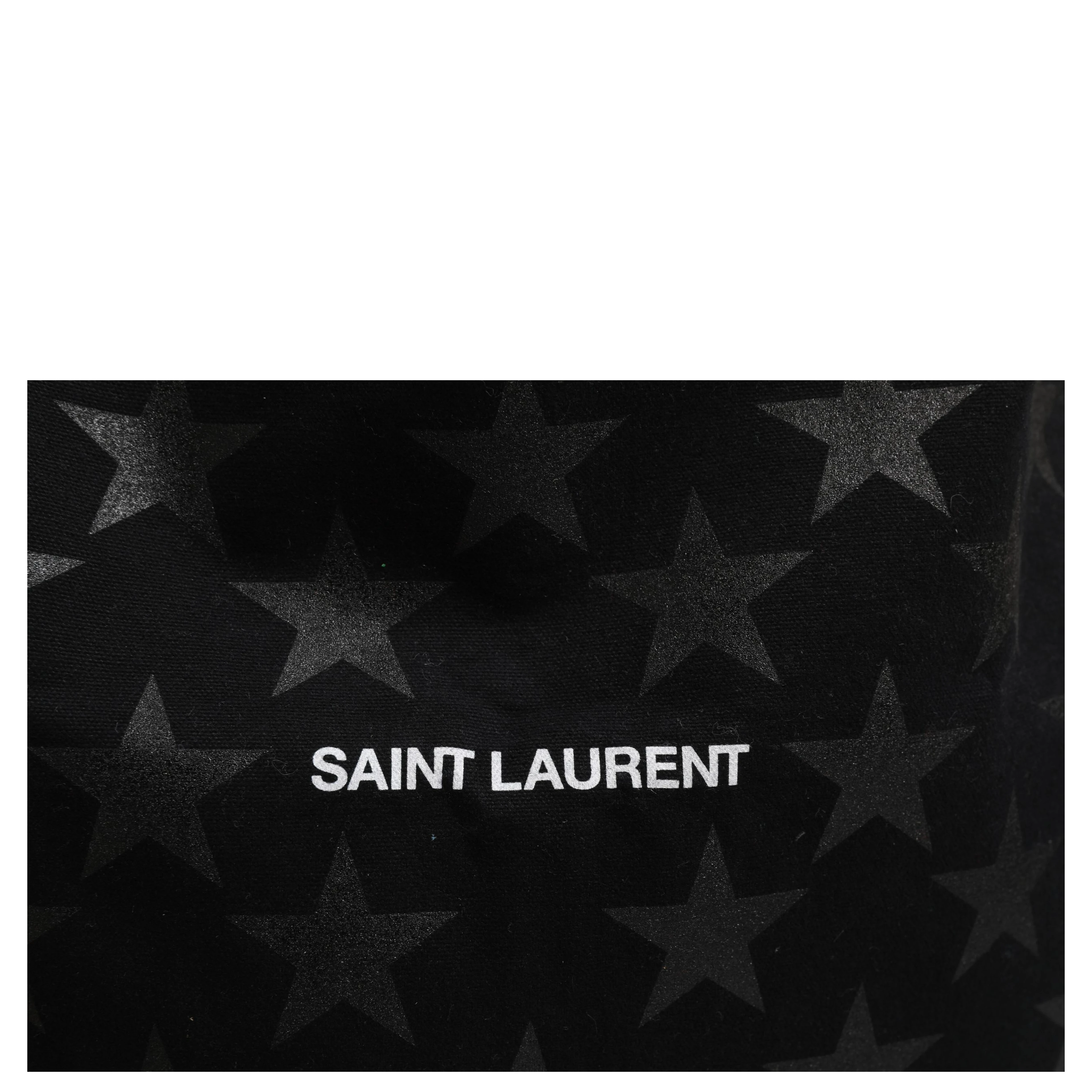 Rive Droite Black Tote Bag With Star Print Tote bag