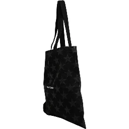 Rive Droite Black Tote Bag With Star Print Tote bag
