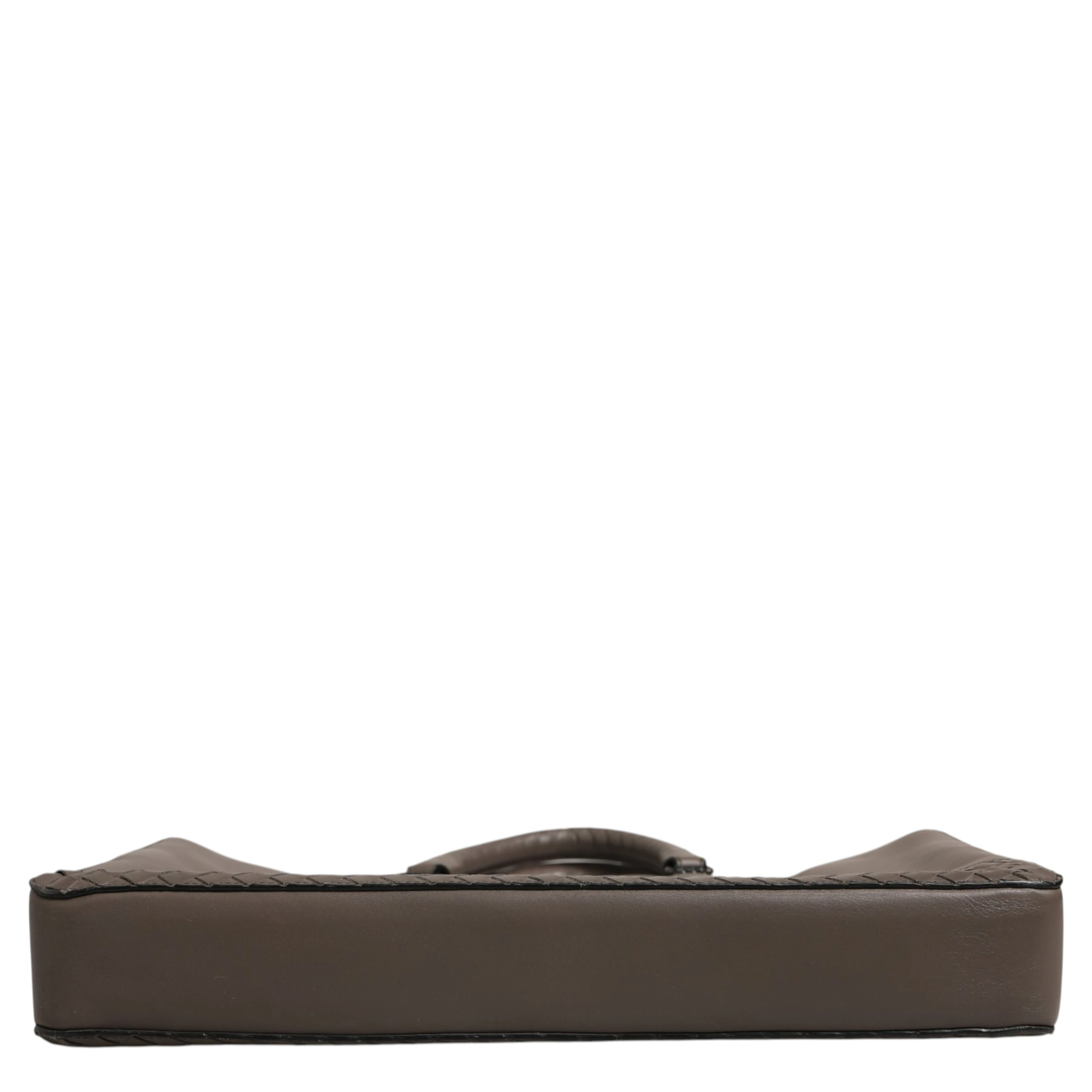 Getaway Intrecciato Leather Briefcase