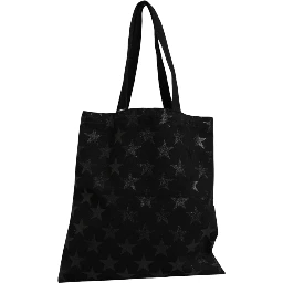 Rive Droite Black Tote Bag With Star Print Tote bag