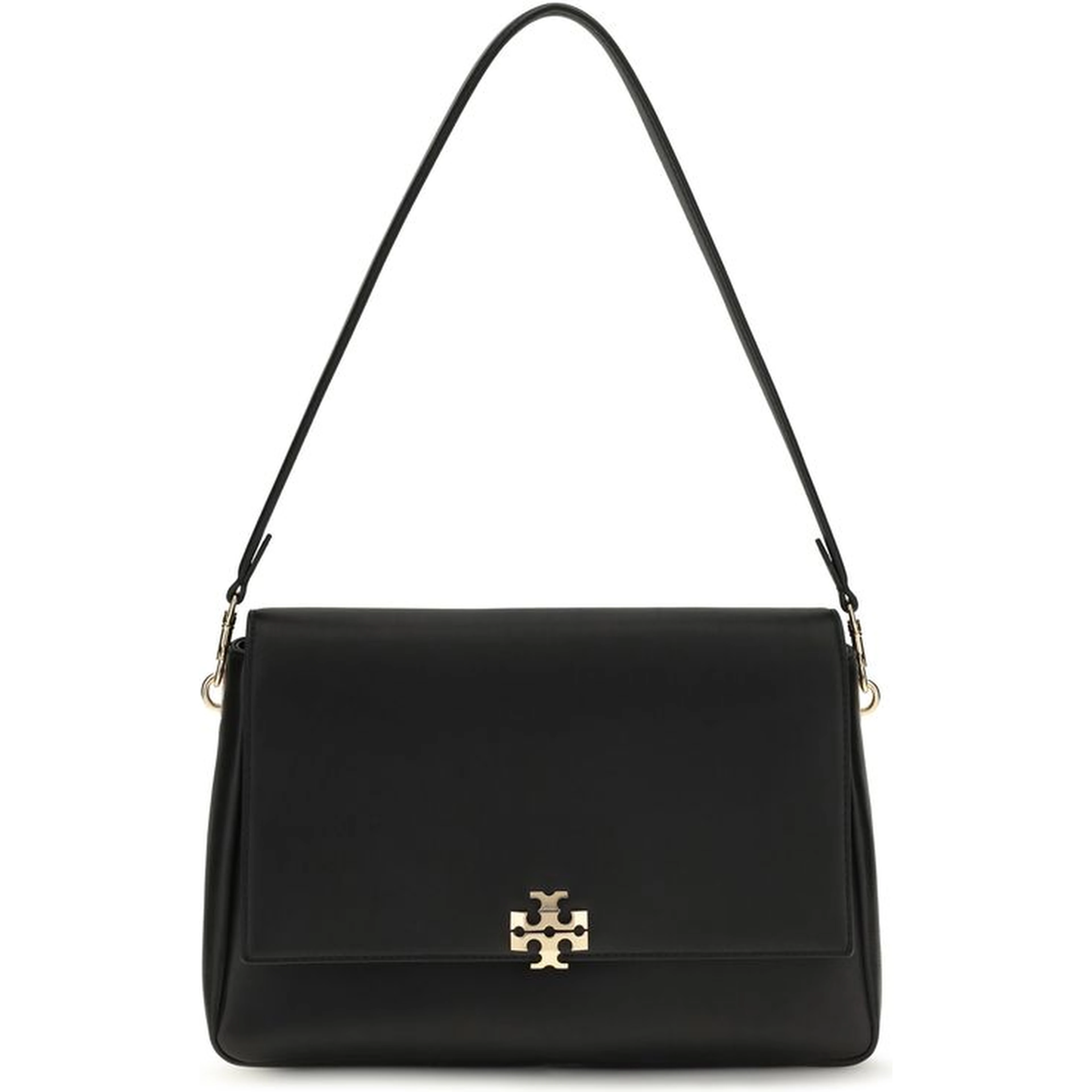 Black Calf Leather Bos Taurus Shoulder Bag