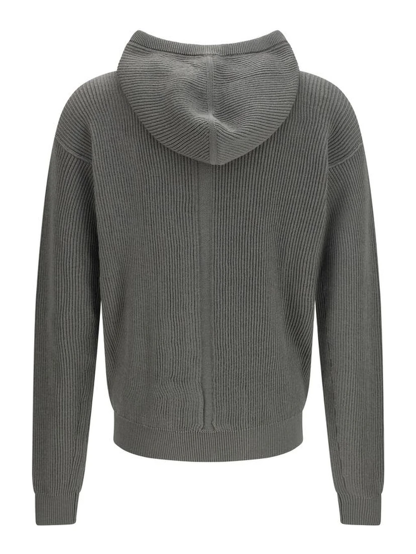 Bicolor Wool Oves Aries Hoodie