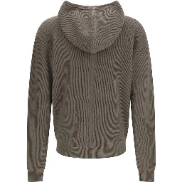Gray Wool Oves Aries Hoodie