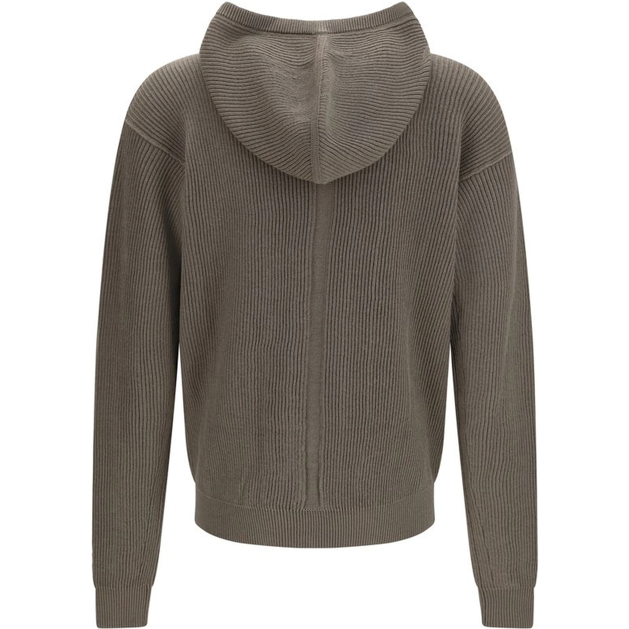 Gray Wool Oves Aries Hoodie