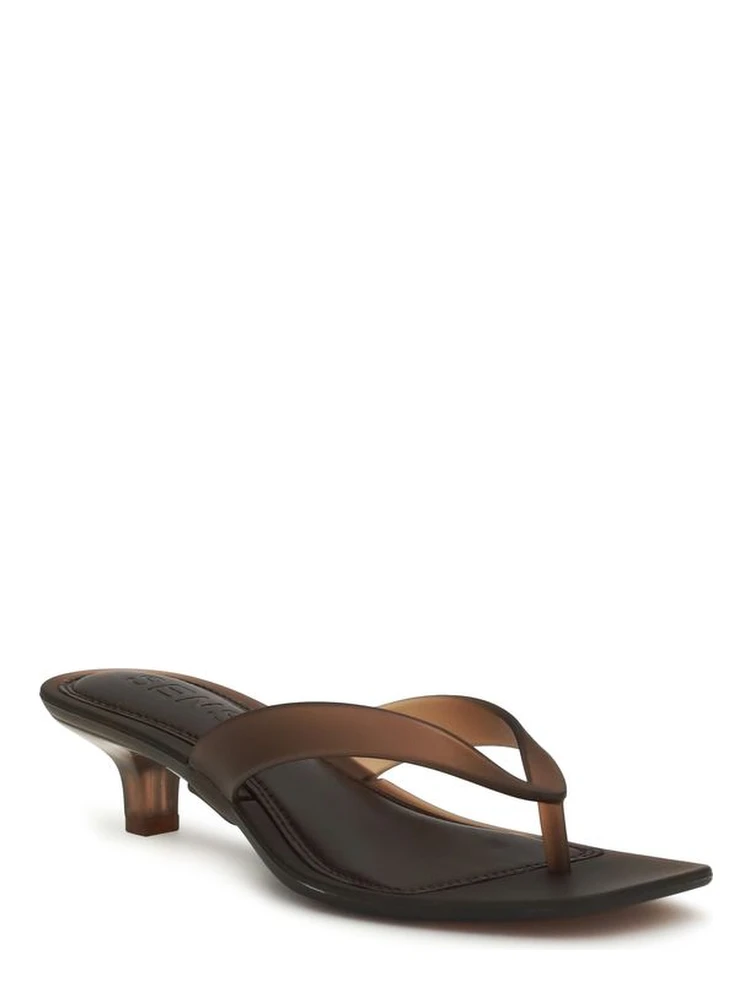 Brown Pvc Flat Sandals alternative