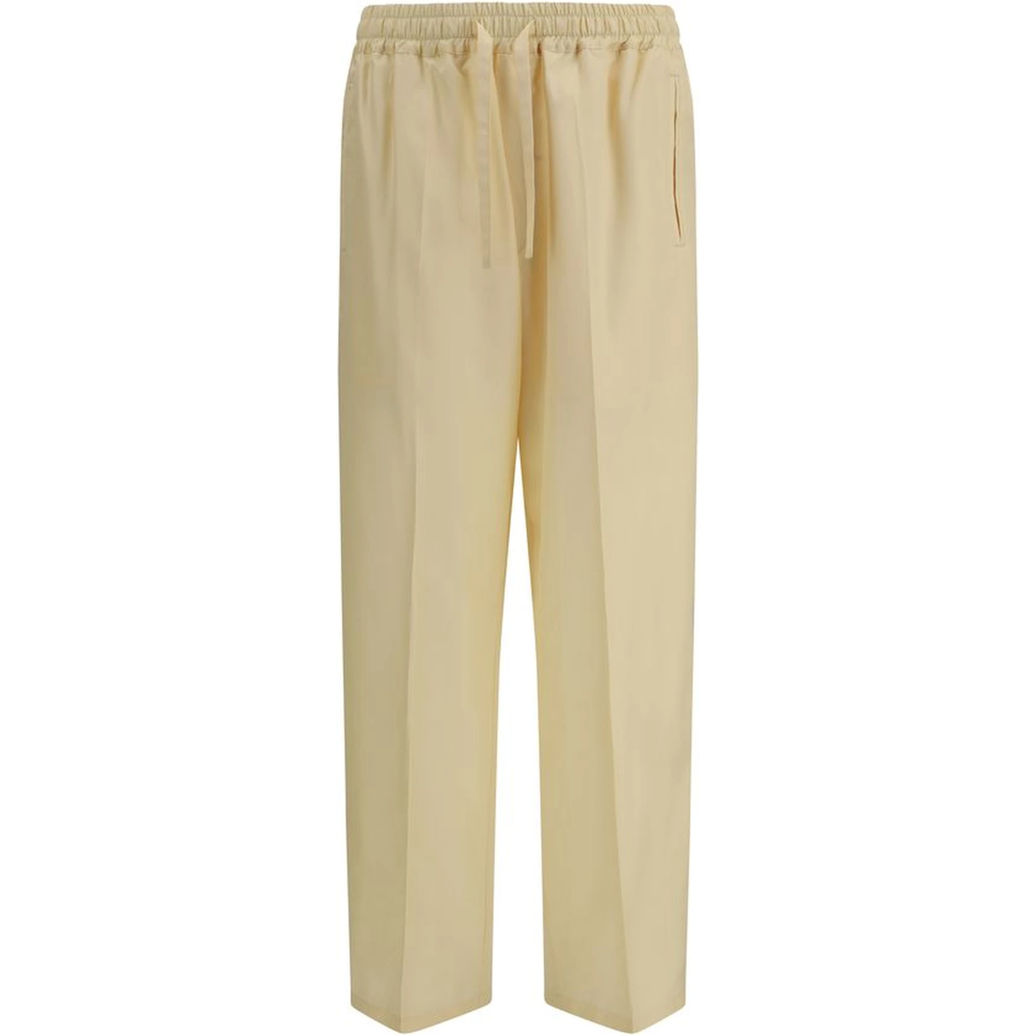 Bicolor Silk Pants