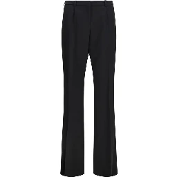 Black Wool Oves Aries Pants