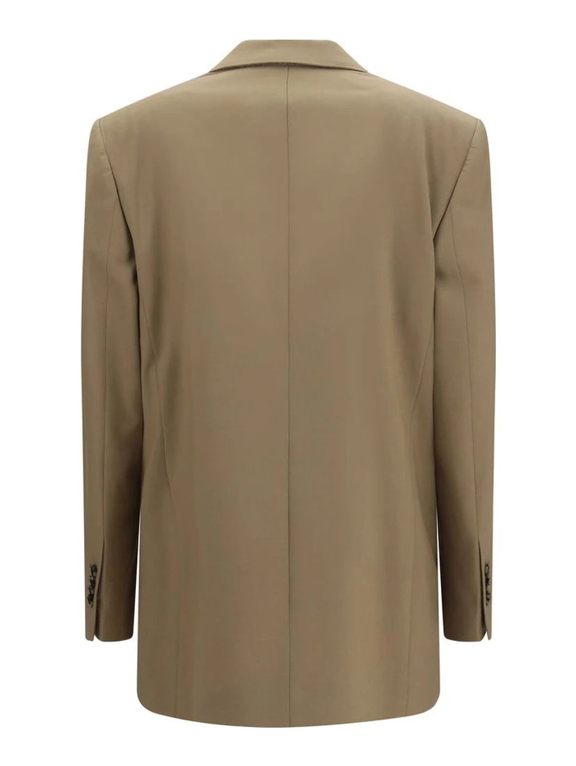 Beige Wool Oves Aries Blazer
