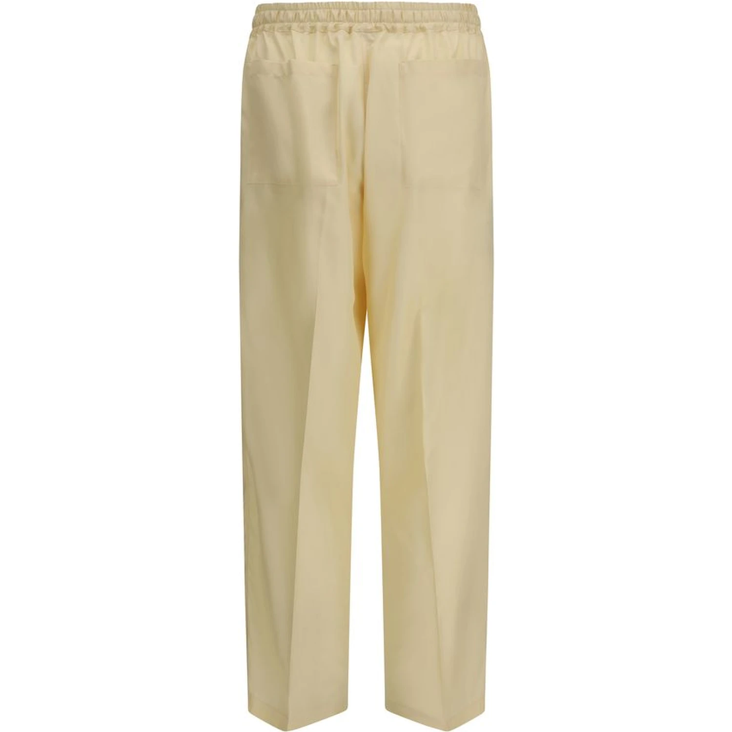 Bicolor Silk Pants