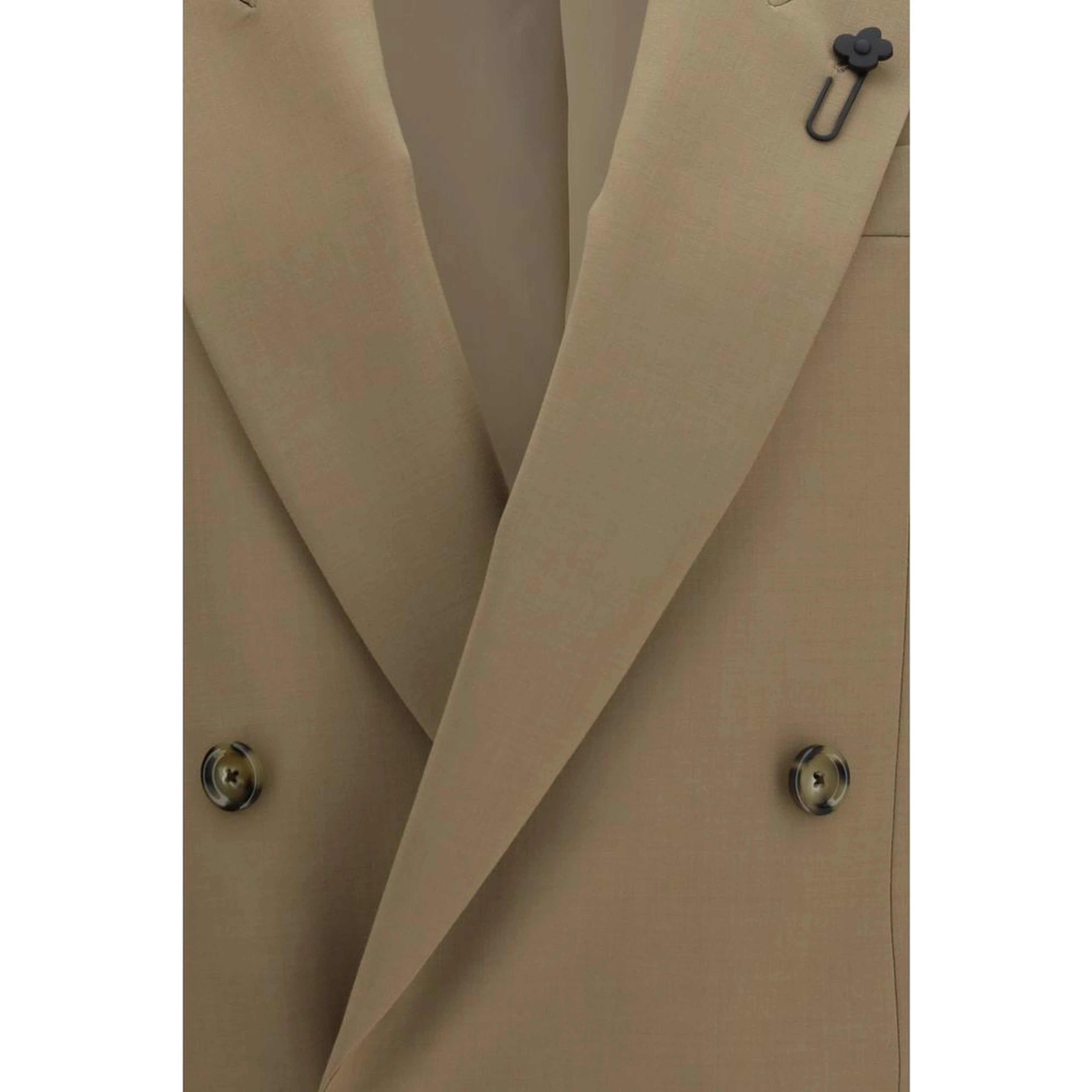 Beige Wool Oves Aries Blazer