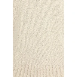 Beige Cotton Sweatshirt