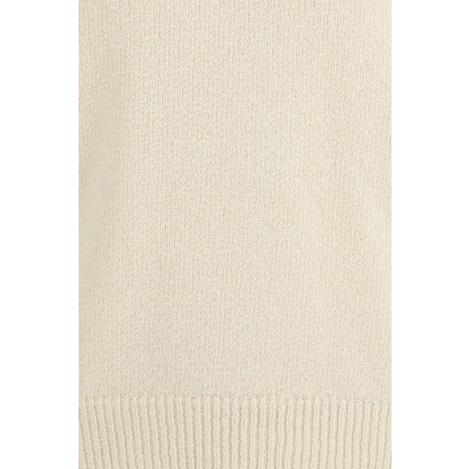 Beige Cotton Sweatshirt