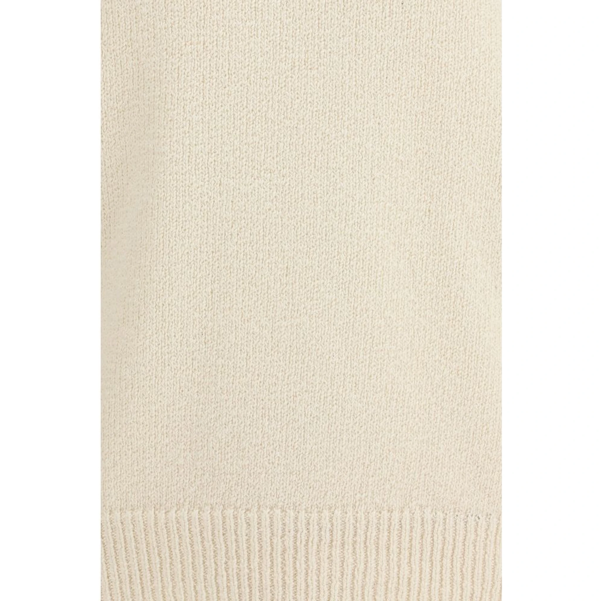 Beige Cotton Sweatshirt
