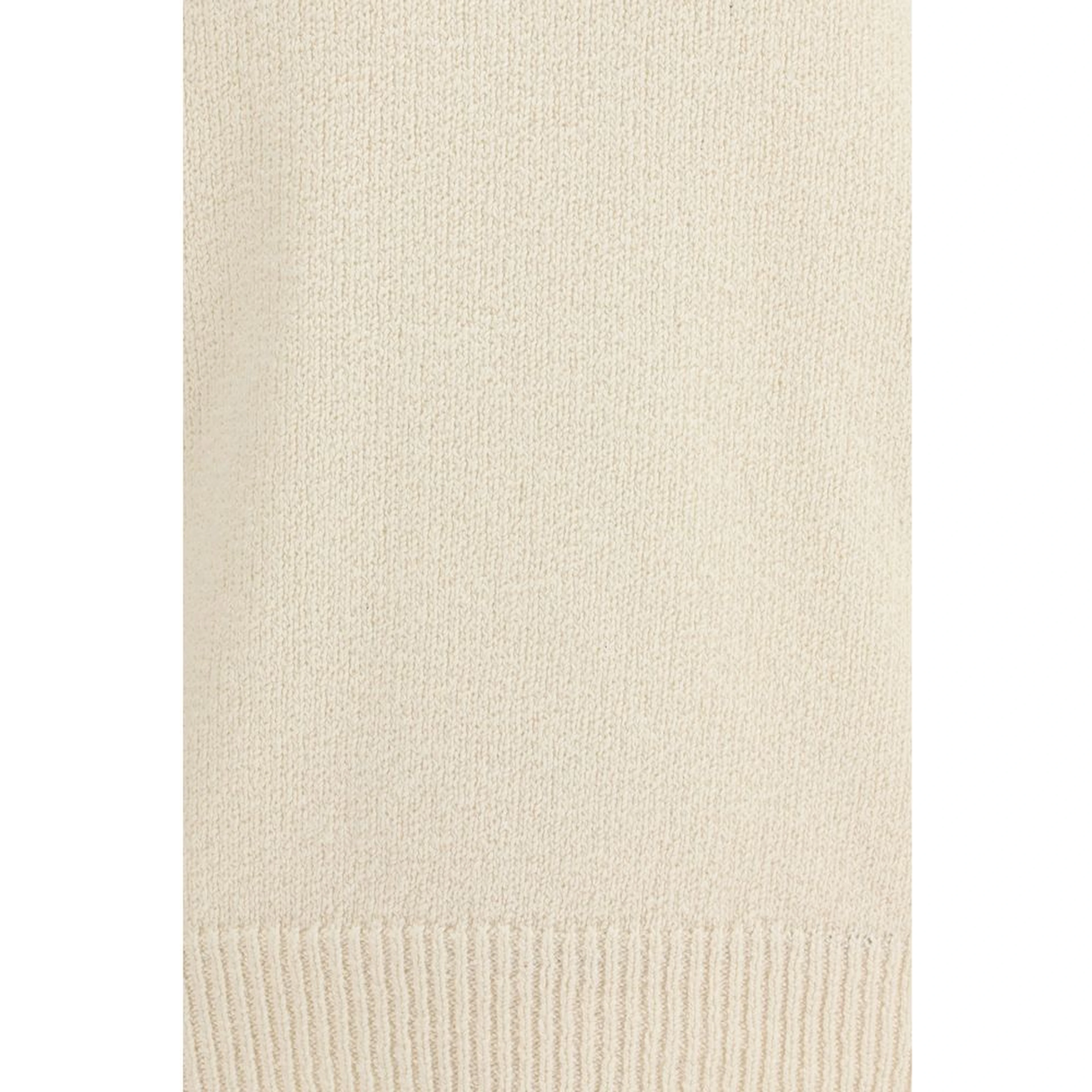 Beige Cotton Sweatshirt