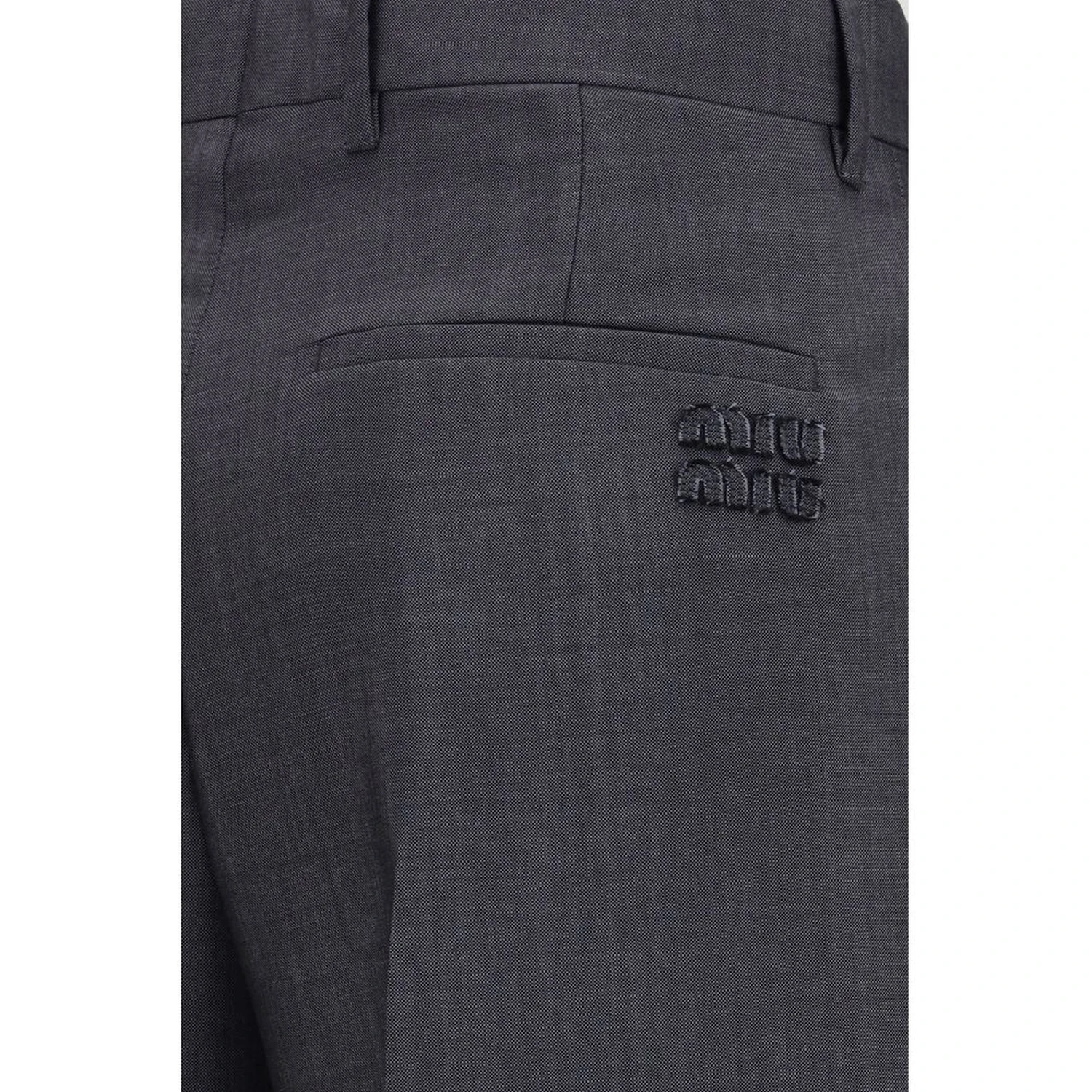 Gray Wool Oves Aries Dress Pants