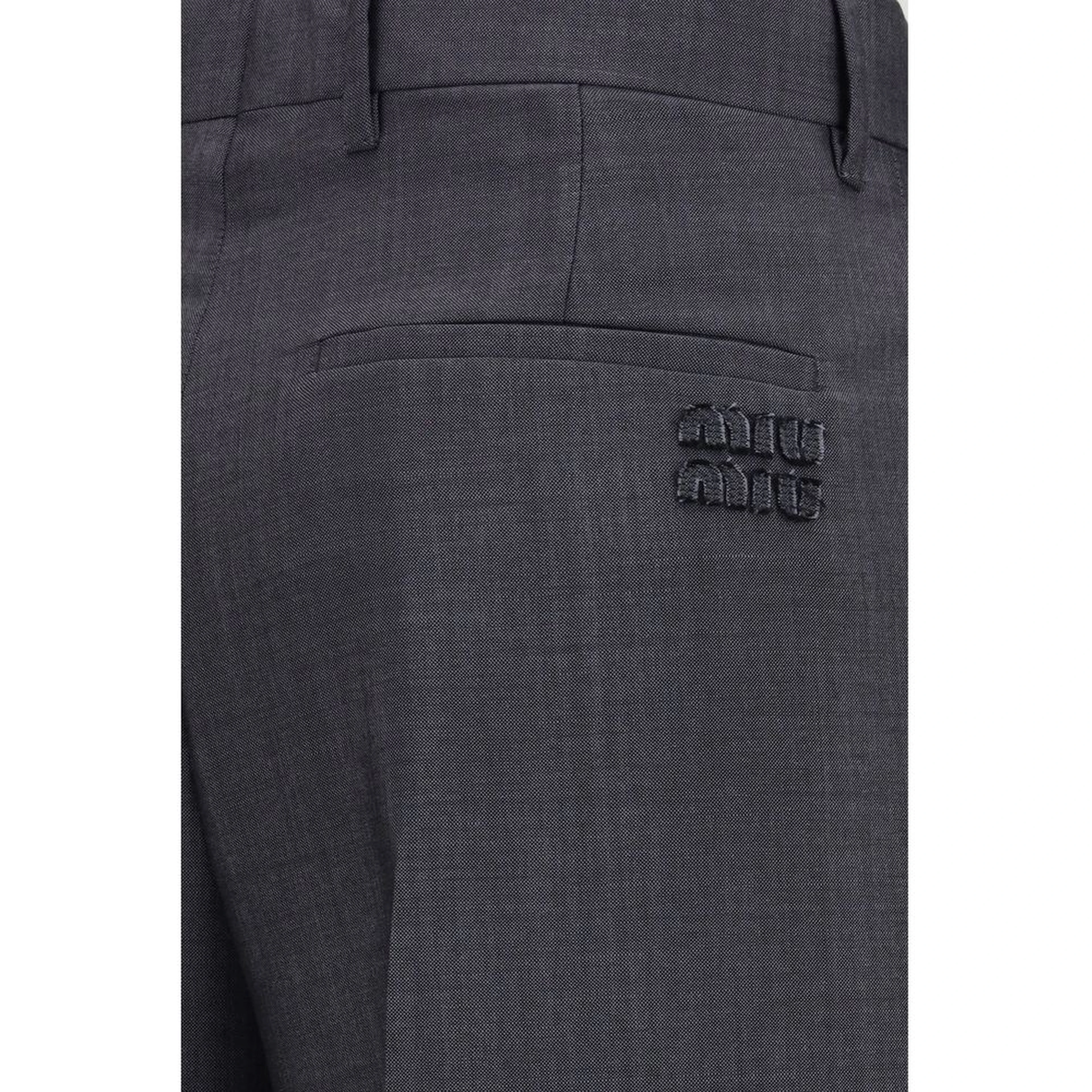 Gray Wool Oves Aries Dress Pants