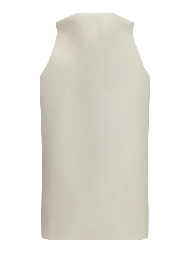 Beige Wool Oves Aries Casual Dress