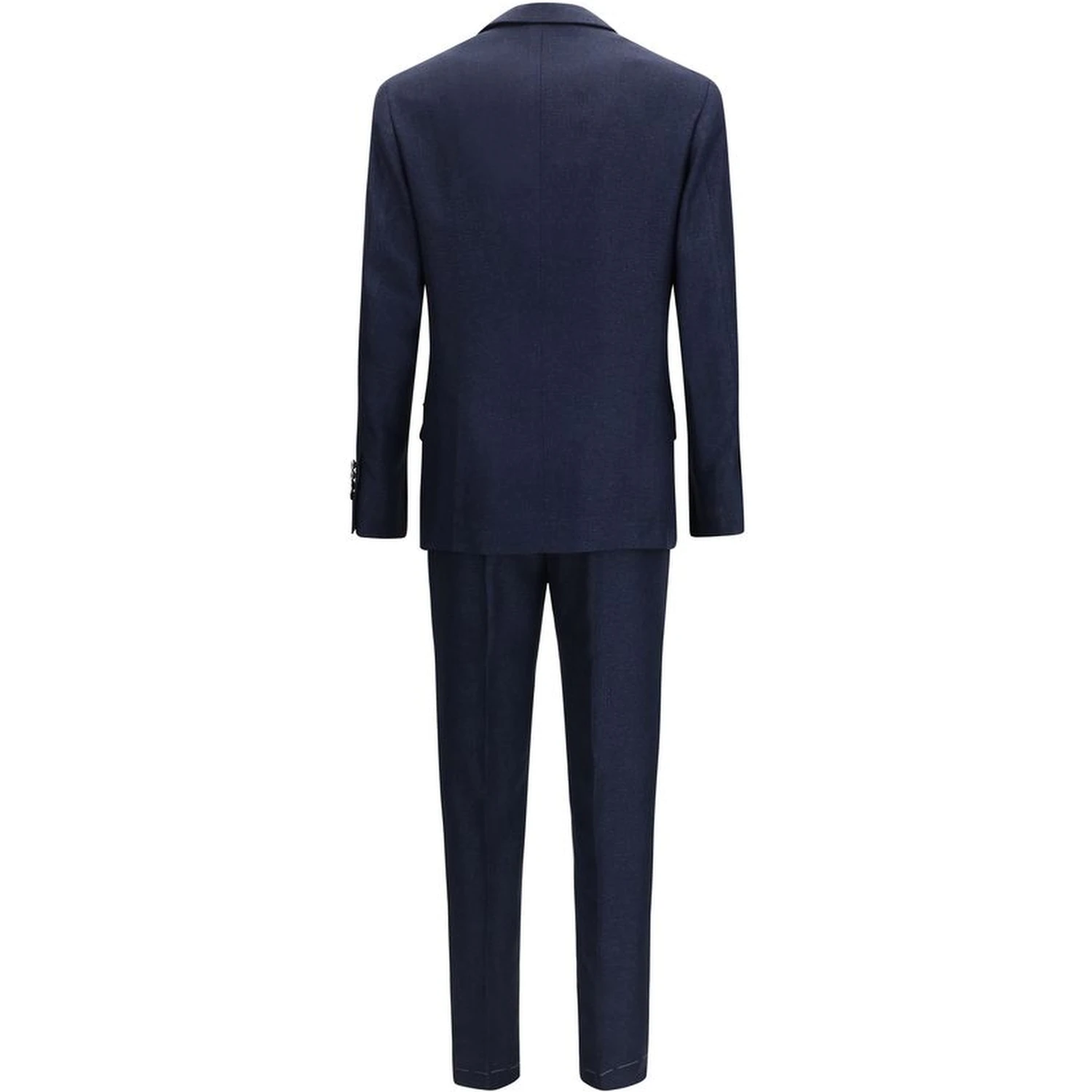 Blue Wool Oves Aries Two-Piece Suit
