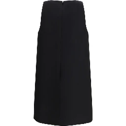 Black Wool Oves Aries Cocktail Dress