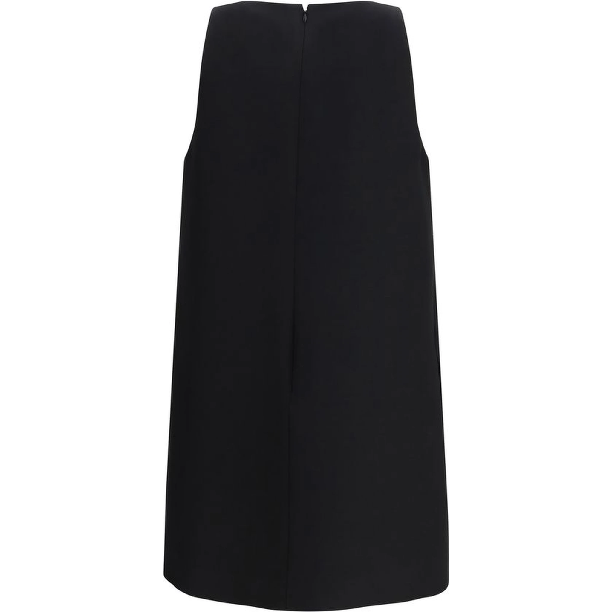 Black Wool Oves Aries Cocktail Dress