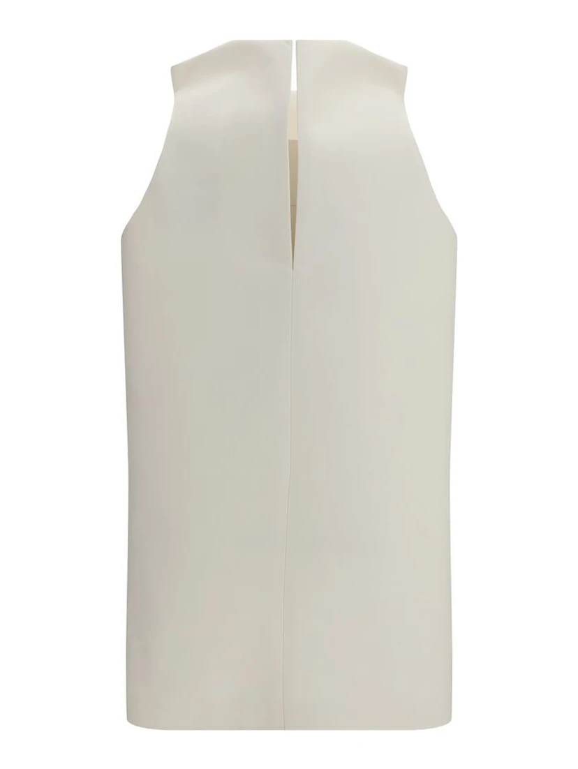 Beige Wool Oves Aries Casual Dress