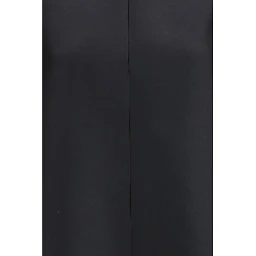 Black Wool Oves Aries Casual Dress