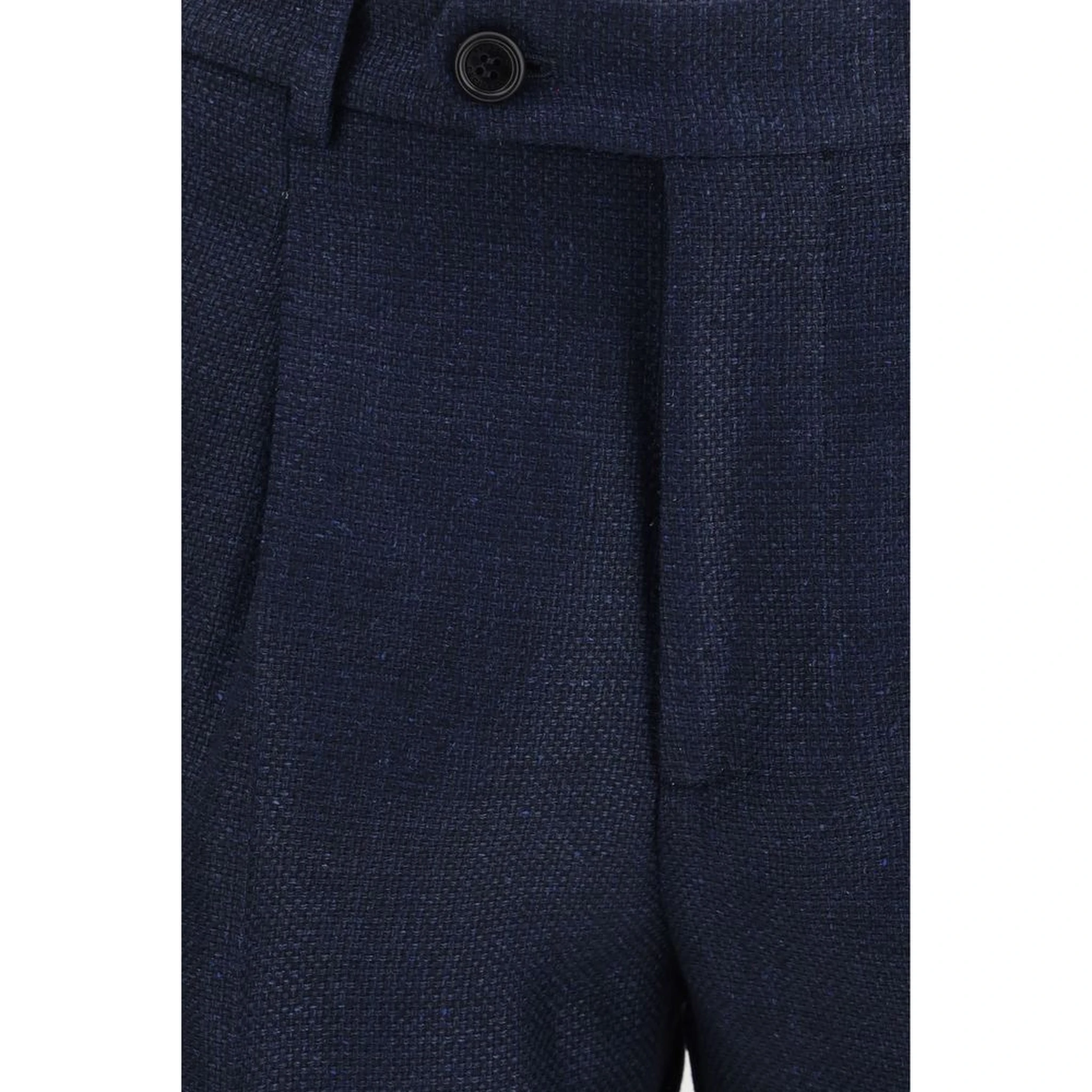 Blue Wool Oves Aries Two-Piece Suit
