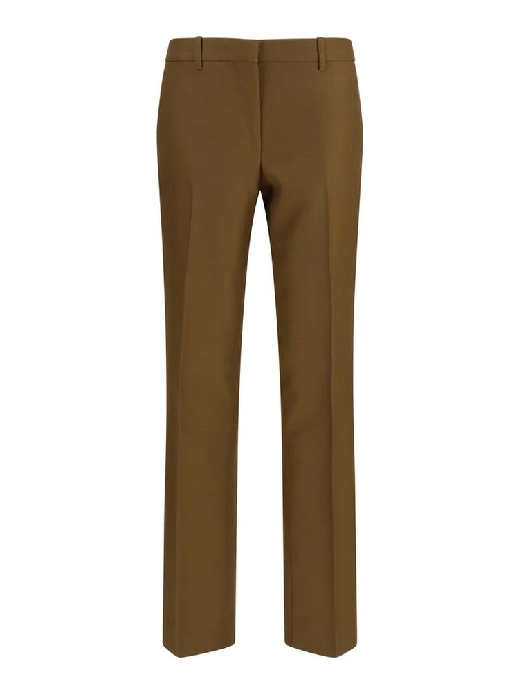 Brown Wool Oves Aries Dress Pants