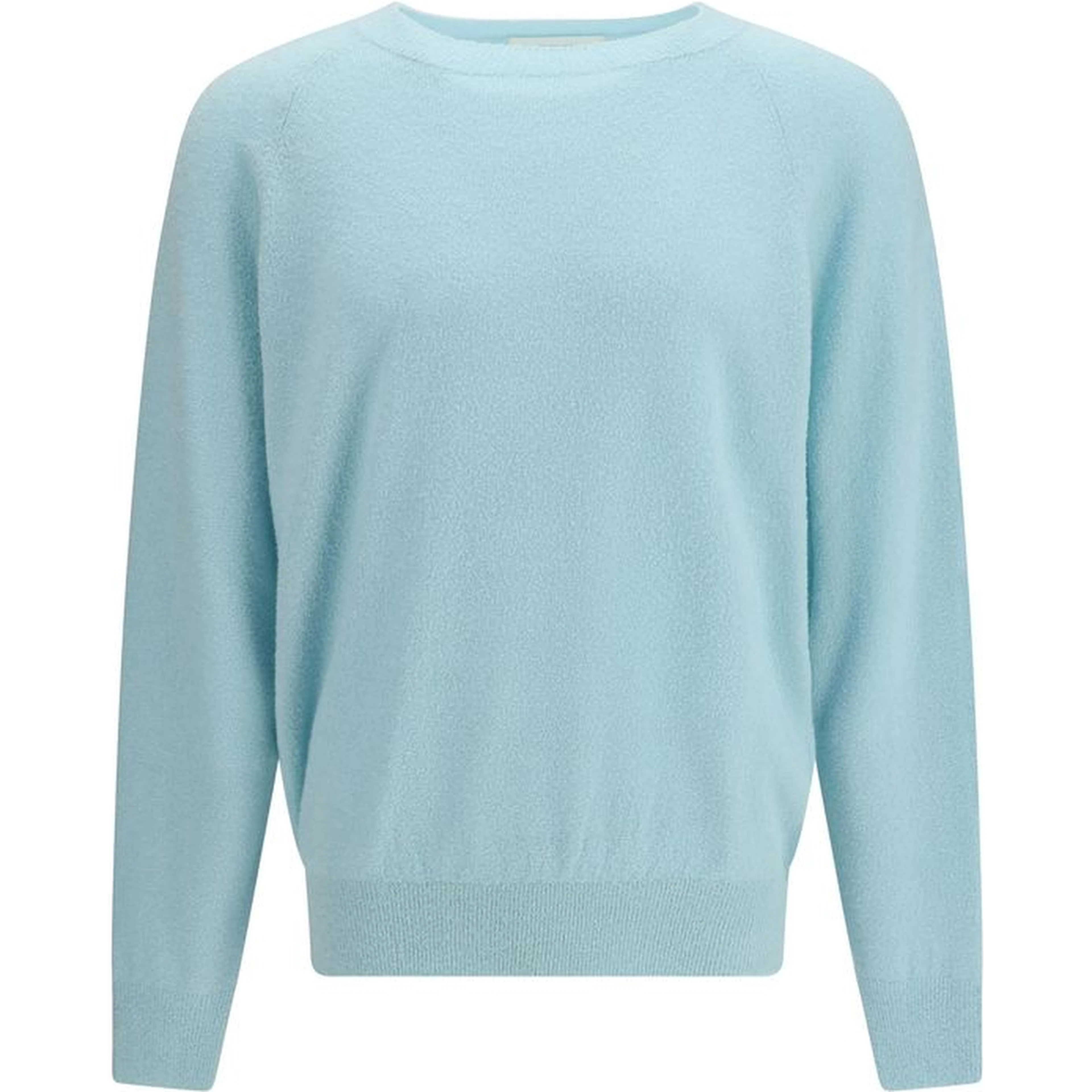 Blue Silk Sweatshirt
