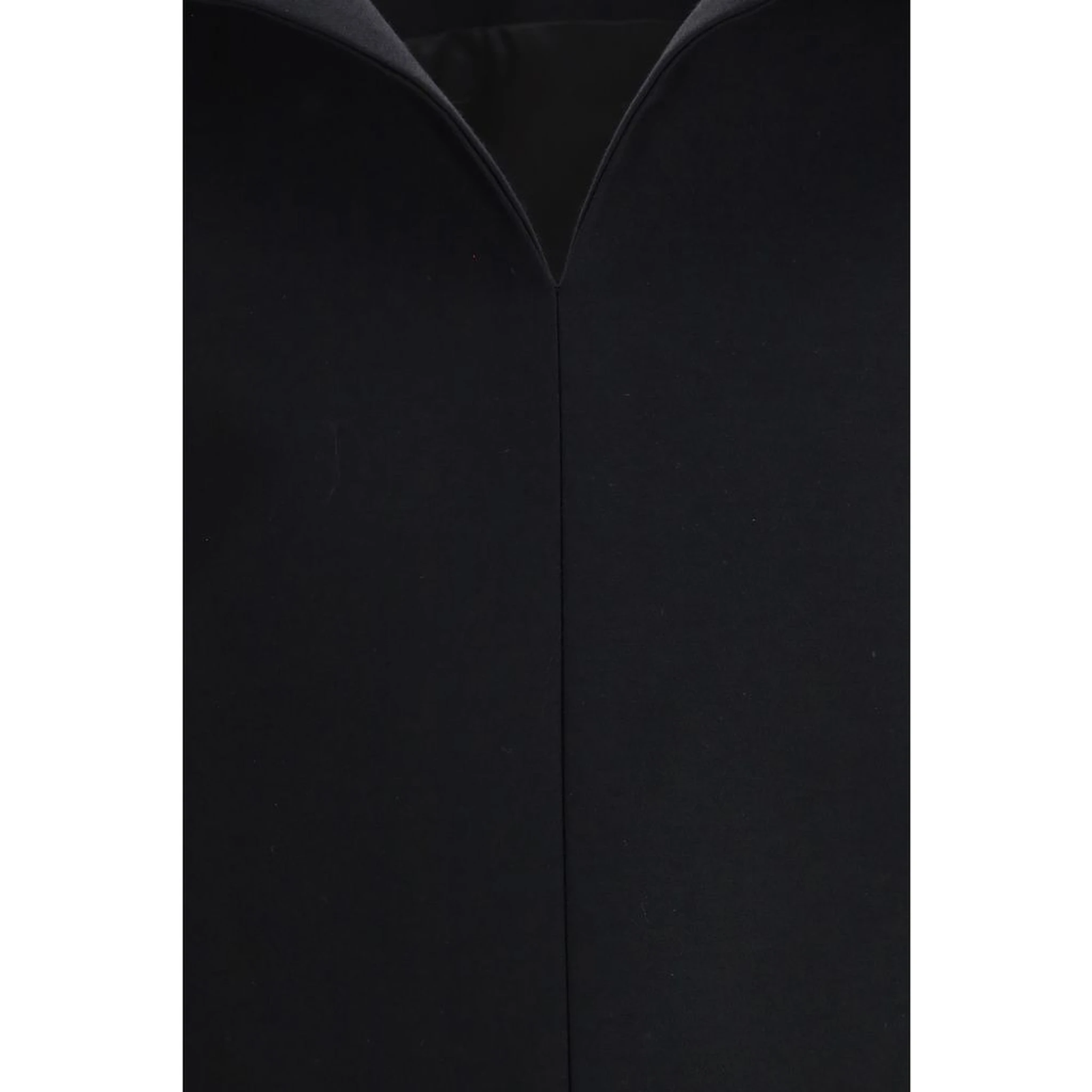 Black Wool Oves Aries Cocktail Dress