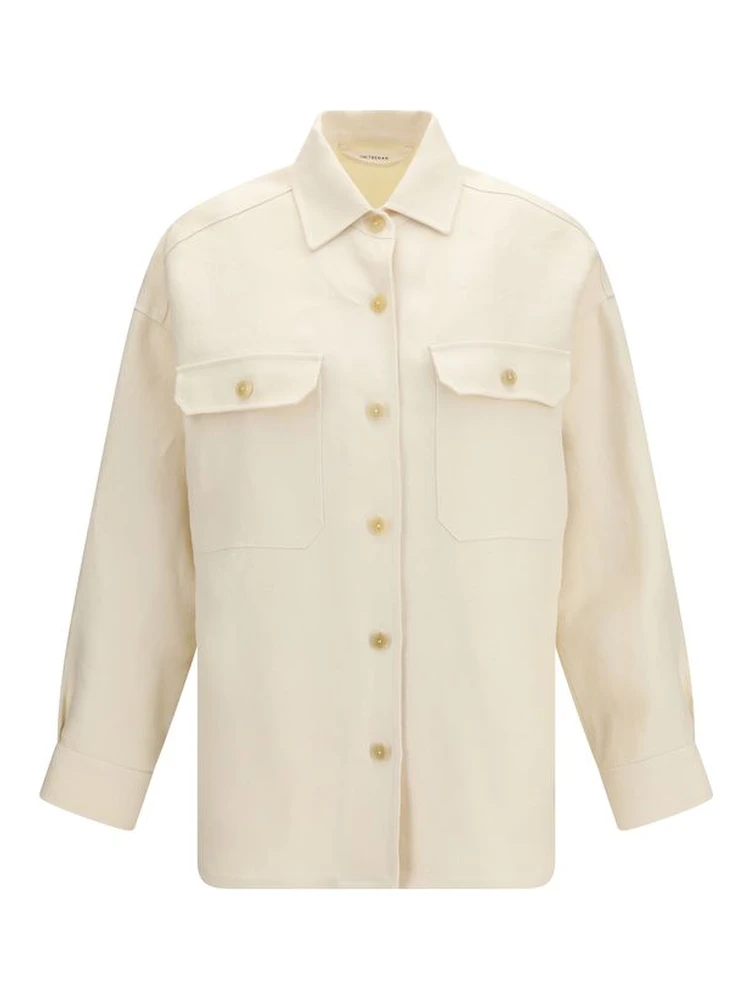 Beige Linen Shirt