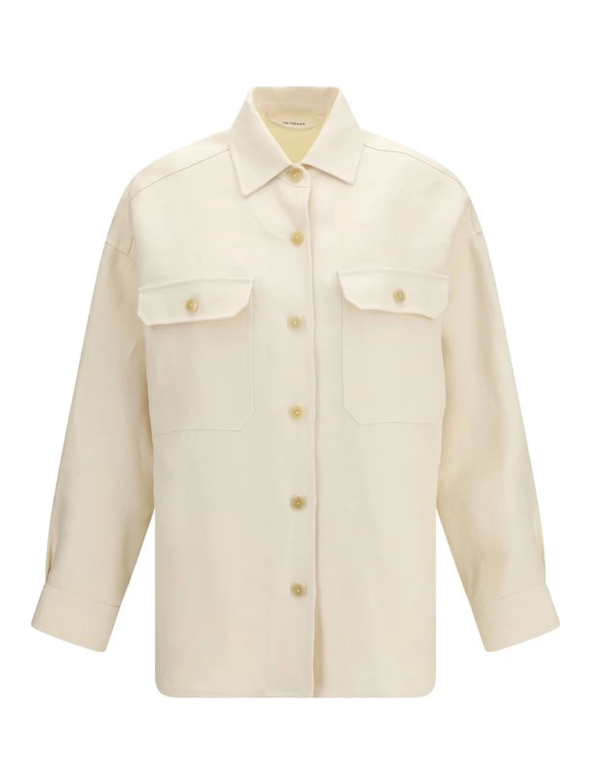 Beige Linen Shirt