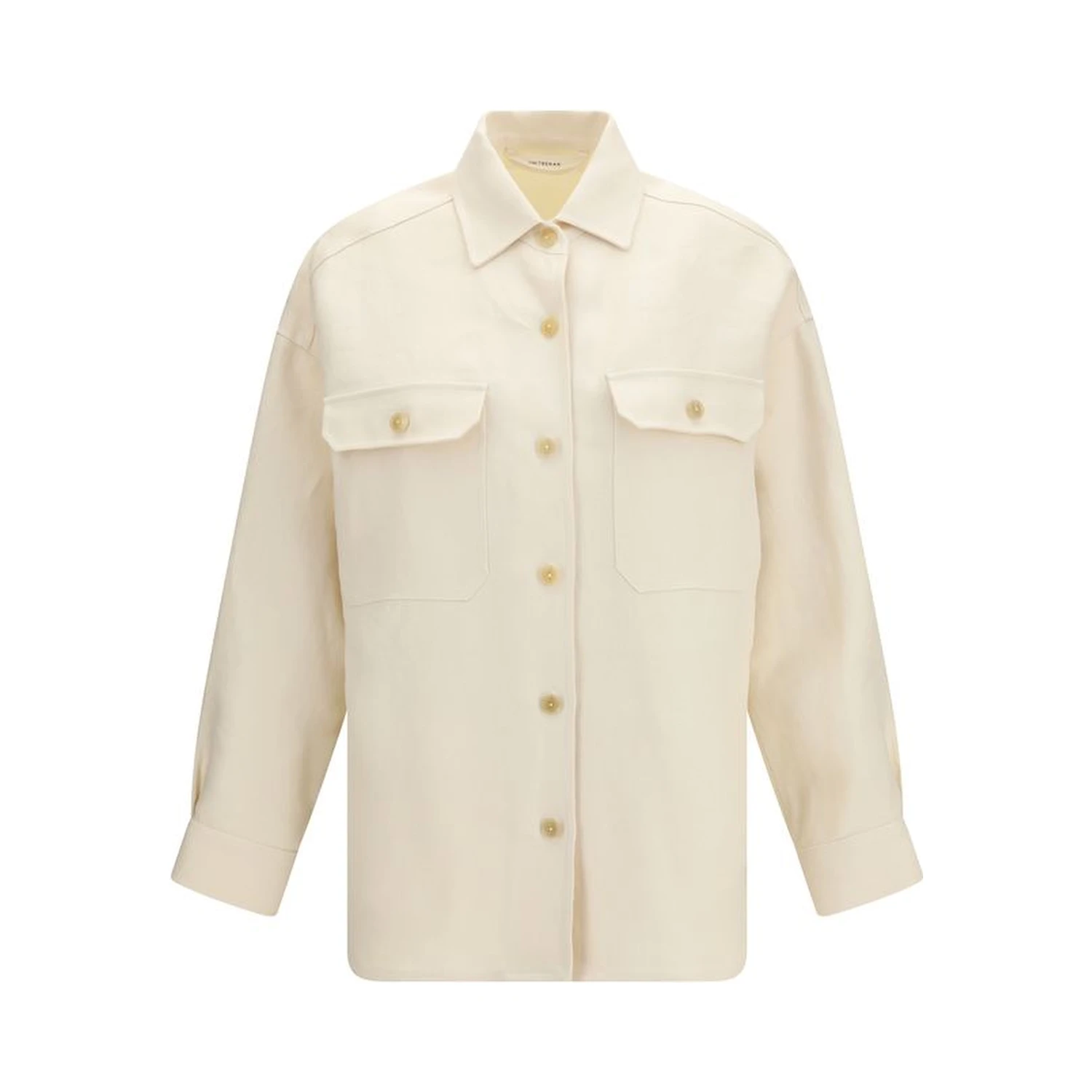 Beige Linen Shirt