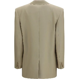 Beige Wool Oves Aries Blazer