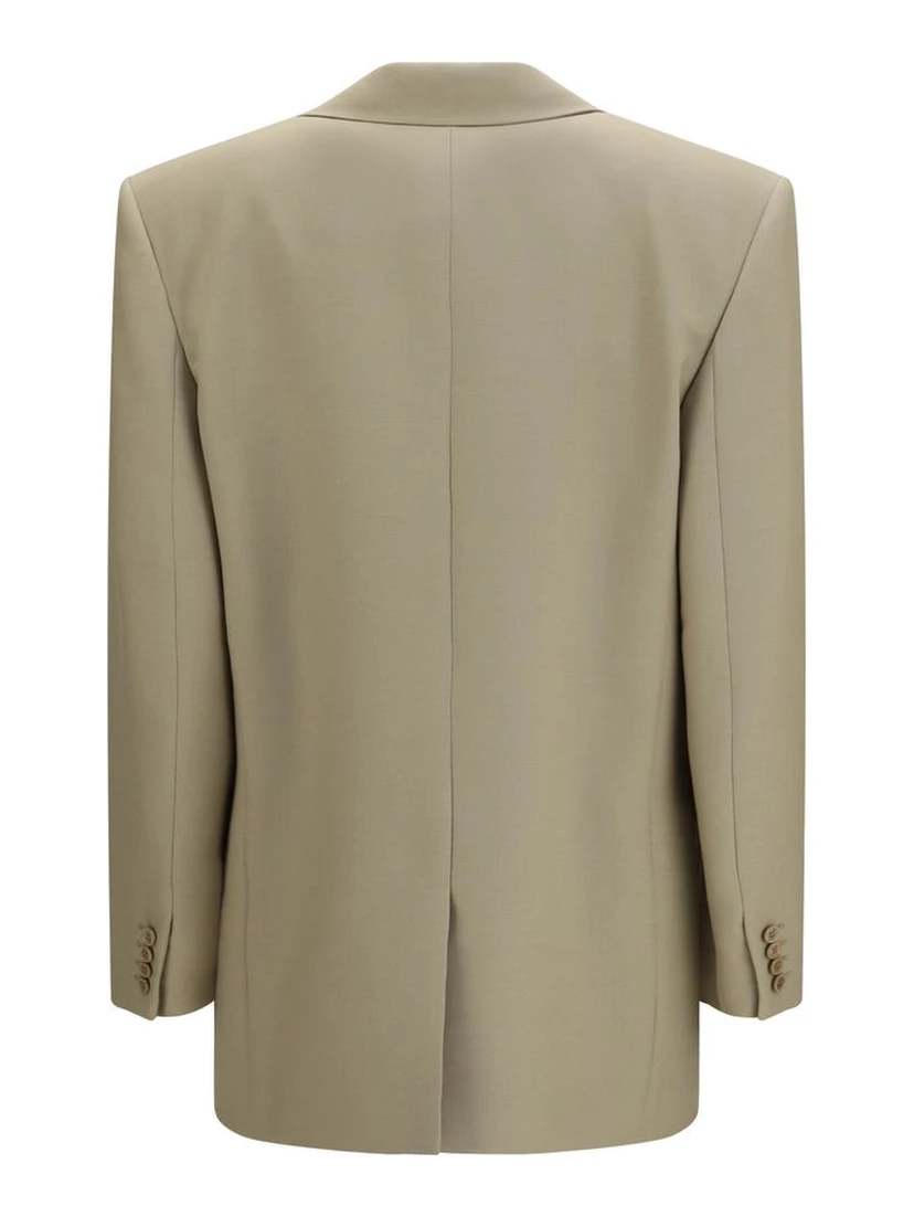 Beige Wool Oves Aries Blazer